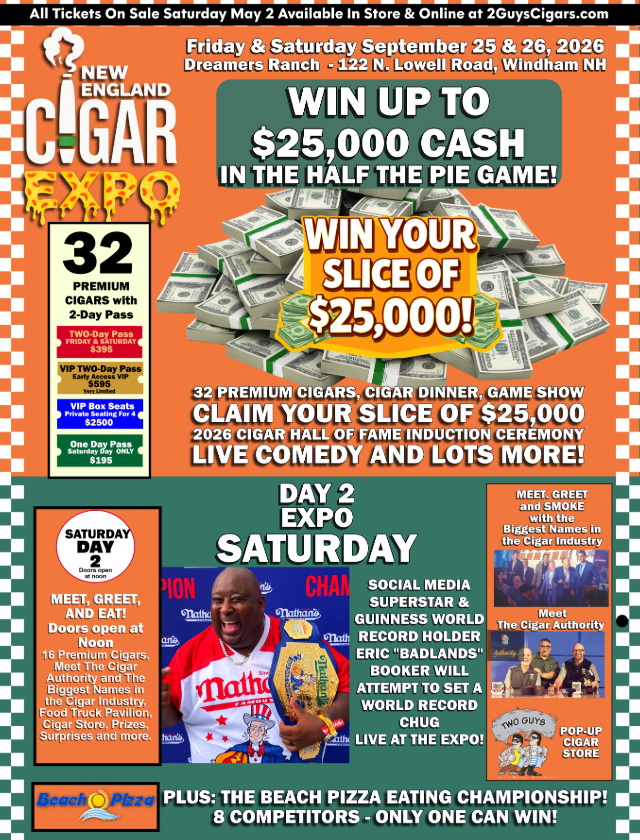 New England Cigar Expo Tickets